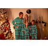 Ekouaer Family Christmas Onesie Pajamas Matching Sets Hooded One Piece Pjs(Family Christmas Socks Print 01)