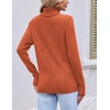 Ekouaer Women’s Turtleneck Sweater Long Sleeve 2026 Fall Winter Knitted Top(Caramel Color)