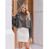 Ekouaer Women’s Turtleneck Sweater Long Sleeve 2026 Fall Winter Knitted Top(Khaki Tan)