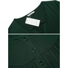Ekouaer Labor and Delivery Gown Maternity Nursing Nightgown Breastfeeding(Dark Green)