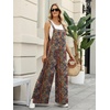 Ekouaer Overalls for Women Loose Fit Jumpsuits 2026 Fall Outfits(A Boho Print)