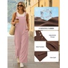 Ekouaer Overalls for Women Loose Fit Jumpsuits 2026 Fall Outfits(Dirty Pink)