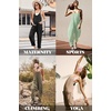 Ekouaer Womens Jumpsuit Sleeveless Casual Summer Overalls Jumpers Rompers(A-black)