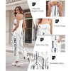 Ekouaer Womens Jumpsuit Sleeveless Casual Summer Overalls Jumpers Rompers(Begie Blue Tie-dye)