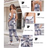 Ekouaer Womens Jumpsuit Sleeveless Casual Summer Overalls Jumpers Rompers(Grey Geometric Ethnic)