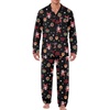 Black Christmas Pattern