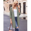 Ekouaer Robes for Women Waffle Knit Bathrobe Soft Lightweight Loungewear(Light Green)