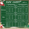Ekouaer Family Christmas Pajamas Matching Sets Cute Long Sleeve Couple Pjs(Black-christmas Tree)