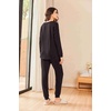 Ekouaer Womens Pajama Sets Long Sleeve Pjs Lounge Sets Joggers with Pockets(Polka Dots 1)
