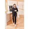 Ekouaer Womens Pajama Sets Long Sleeve Pjs Lounge Sets Joggers with Pockets(Polka Dots 1)