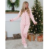 Ekouaer Womens Pajamas Set Button Up Pjs Sleepwear Lounge Sets(Small Flowers)