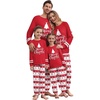 Ekouaer Family Christmas Pajamas Matching Sets Cute Long Sleeve Couple Pjs(Red-christmas Tree)