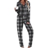 Gray Black Plaid