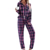 Pink Blue Plaid