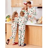 Ekouaer Family Christmas Pajamas Matching Sets Holiday Couple Pjs Sleepwear(Christmas Tree on Beige)
