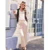 Ekouaer Womens Silk Pajamas Set 2 Piece Satin Pjs Cap Sleeve Loungewear(Champagne)