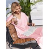 Ekouaer Womens Silk Pajamas Set 2 Piece Satin Pjs Cap Sleeve Loungewear(Pink)