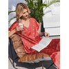 Ekouaer Womens Silk Pajamas Set 2 Piece Satin Pjs Cap Sleeve Loungewear(Red Stipe Bow)