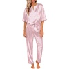 Pink Stripe Bow