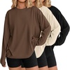 3pcs Black/ Beige/ Brown