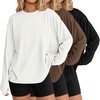 3pcs Black/ White/ Brown