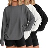 3pcs Black/ White/ Grey