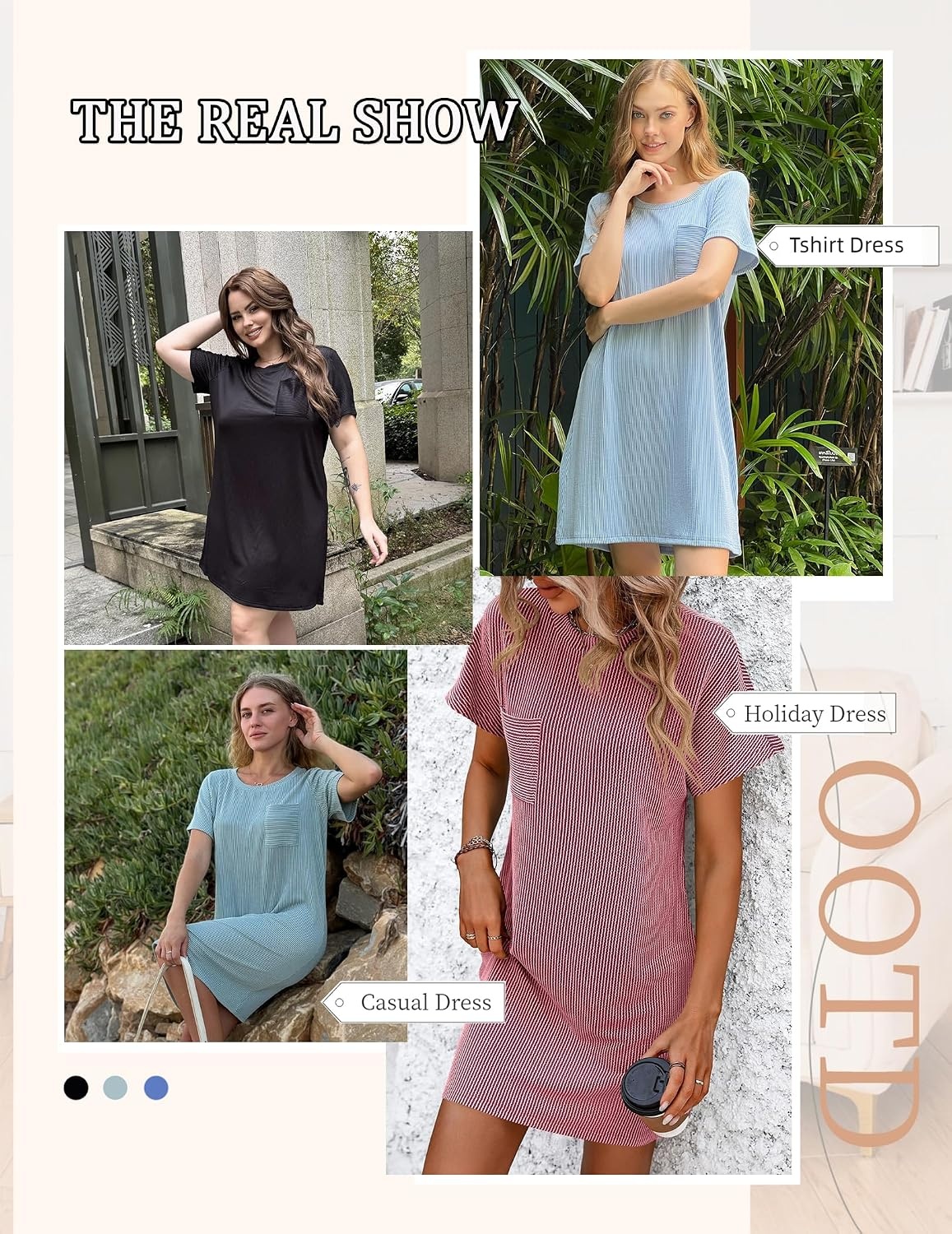 image:imageEkouaer Nightgowns for Women Ribbed Viscose Sleep Shirts Tshirt Sleep Dress Short Sleeve Night Shirt with Chest Pocket S2XLArmy Green