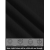 Ekouaer Nightgowns for Women Lace Trim Night Gown Ruffle Night Shirts(Black)
