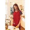 Ekouaer Womens Nightgown Long Nightgowns Full Length Moo Moos with Pockets(Red Ethnic Print)