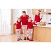 Ekouaer Family Matching Pajamas Christmas Sleepwear Long Sleeve Pjs Set(Christmas Print)