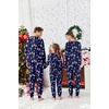 Ekouaer Family Matching Pajamas Christmas Sleepwear Long Sleeve Pjs Set(Christmas Snowman Snowflake)