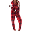Ekouaer Women’s Pajamas Long Sleeve Loungewear Casual Button Down Pjs