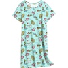 Ekouaer 3 Pack Women’s Sleepshirts Soft Sleepwear Short Sleeve T-Shirt Nightgowns Casual Sleepdress Nightshirts(Beach+moon+pink Sheep)