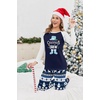 Ekouaer Christmas Pajamas for Women Cute Print Long Sleeve Pj Lounge Set(Christmas Crew)