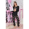 Ekouaer Christmas Pajamas for Women Cute Print Long Sleeve Pj Lounge Set(Christmas Gingerbread)