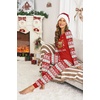 Ekouaer Christmas Pajamas for Women Cute Print Long Sleeve Pj Lounge Set(Christmas Reindeer)