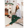Ekouaer Christmas Pajamas for Women Cute Print Long Sleeve Pj Lounge Set(Merry Tree)