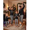 Ekouaer Family Christmas Pajamas Matching Sets Pjs Holiday Lounge Sets(Apt)