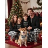 Ekouaer Family Christmas Pajamas Matching Sets Pjs Holiday Lounge Sets(Apt)