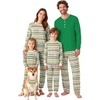 Ekouaer Family Christmas Pajamas Matching Sets Pjs Holiday Lounge Sets(Socks)