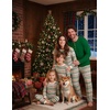 Ekouaer Family Christmas Pajamas Matching Sets Pjs Holiday Lounge Sets(Socks)
