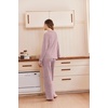Ekouaer Pajamas for Women Set Soft 2 Piece Lounge Set Fall Outfits(Light Pink)