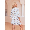 Ekouaer Robes for Women Waffle Knit Bathrobe Soft Lightweight Loungewear