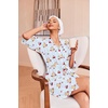 Ekouaer Robes for Women Waffle Knit Bathrobe Soft Lightweight Loungewear