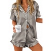 Black Champagne Stripe