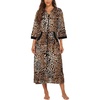 Ekouaer Zipper Robe
