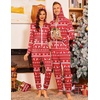 Ekouaer Christmas Matching Onesie for Couples Adult Hooded Pajamas