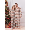 Ekouaer Family Christmas Pajamas Matching Pjs Sets for Women, Men and Kids(Reindeer)