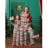 Ekouaer Family Christmas Pajamas Matching Pjs Sets for Women, Men and Kids(Reindeer)