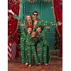 Ekouaer Family Christmas Pajamas Matching Pjs Sets for Women, Men and Kids(Snowman)